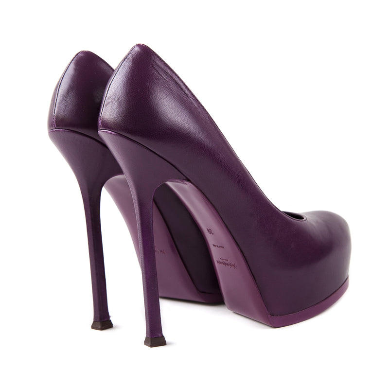 Platform Pumps Purple