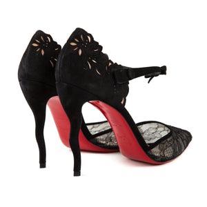 Magicdiva 100 Heels with Lace Detail