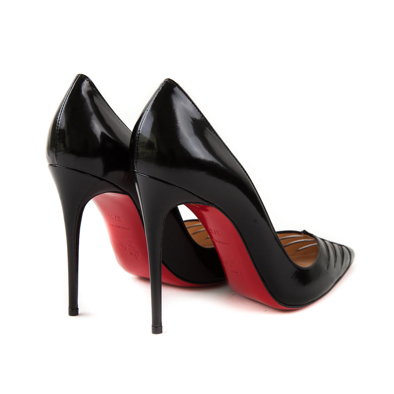 Black VampoMax Heels 100 mm