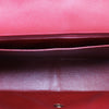Single Flap Caviar Jumbo in Red