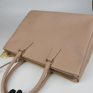 Saffiano Galleria Beige Large Bag