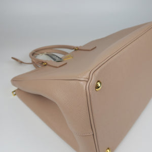 Saffiano Galleria Beige Large Bag
