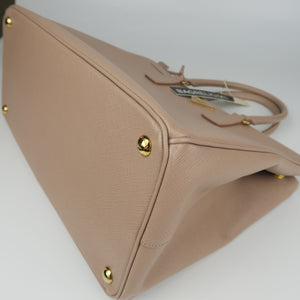 Saffiano Galleria Beige Large Bag