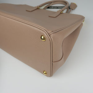 Saffiano Galleria Beige Large Bag