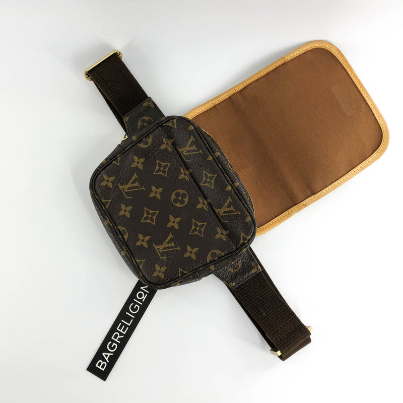 Vintage Bosphore Monogram Fanny Pack / Bum Bag