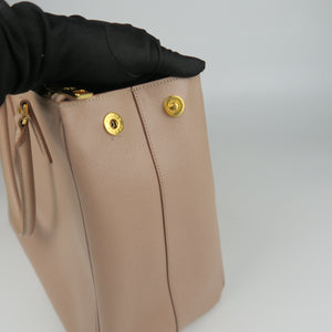 Saffiano Galleria Beige Large Bag