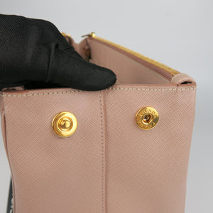 Saffiano Galleria Beige Large Bag
