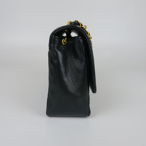 Small Timeless Diana Flap Black Lambskin 24k GHW