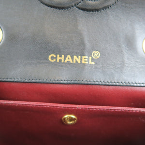 Small Timeless Diana Flap Black Lambskin 24k GHW