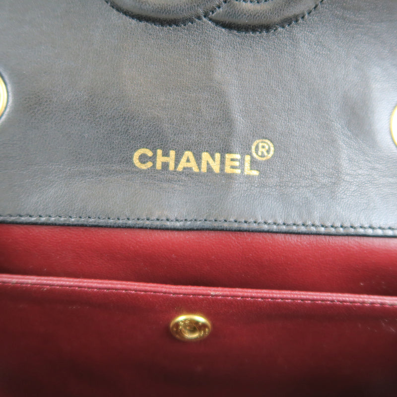 Small Timeless Diana Flap Black Lambskin 24k GHW
