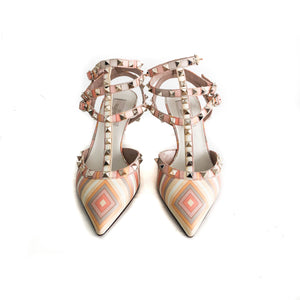 Classic Rockstuds Peach and Orange