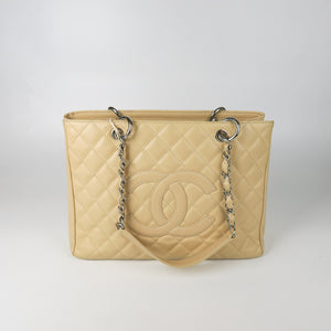 Beige Caviar GST in Caviar leather with SHW