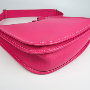 Rose Tyrien Epsom Leather Evelyn III PM Bag