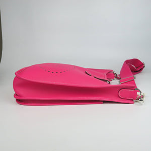 Rose Tyrien Epsom Leather Evelyn III PM Bag