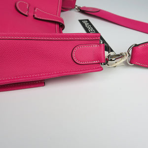 Rose Tyrien Epsom Leather Evelyn III PM Bag