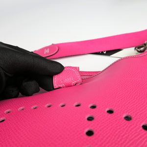 Rose Tyrien Epsom Leather Evelyn III PM Bag
