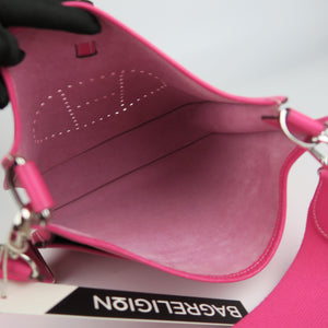 Rose Tyrien Epsom Leather Evelyn III PM Bag
