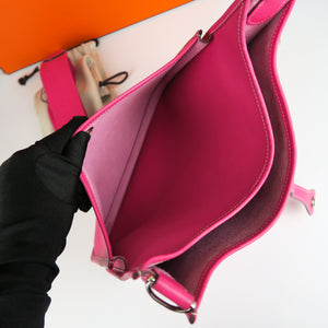 Rose Tyrien Epsom Leather Evelyn III PM Bag