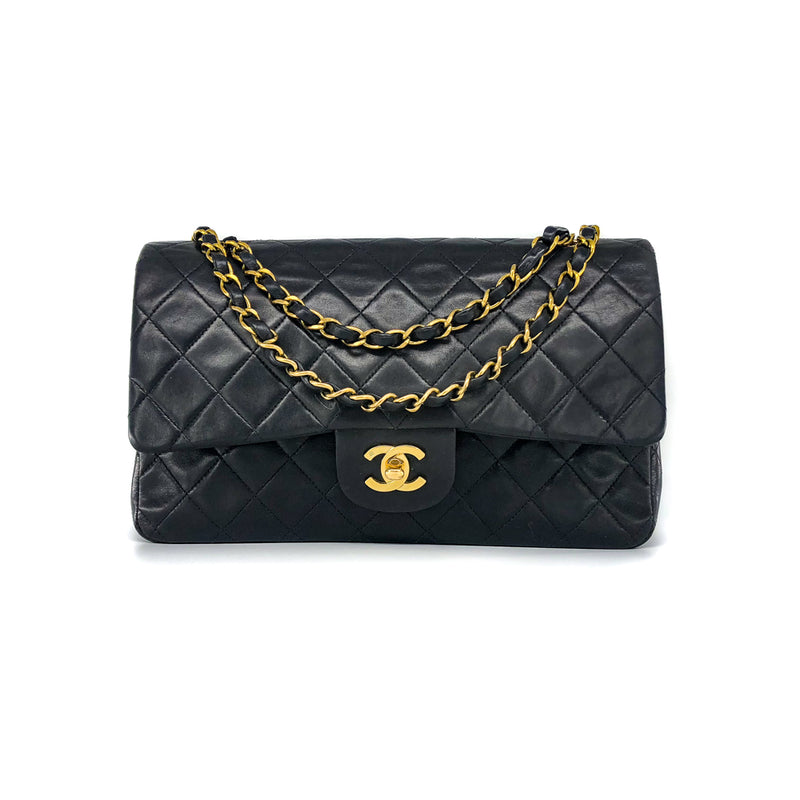 Classic Quilted M/L Double Flap Bag