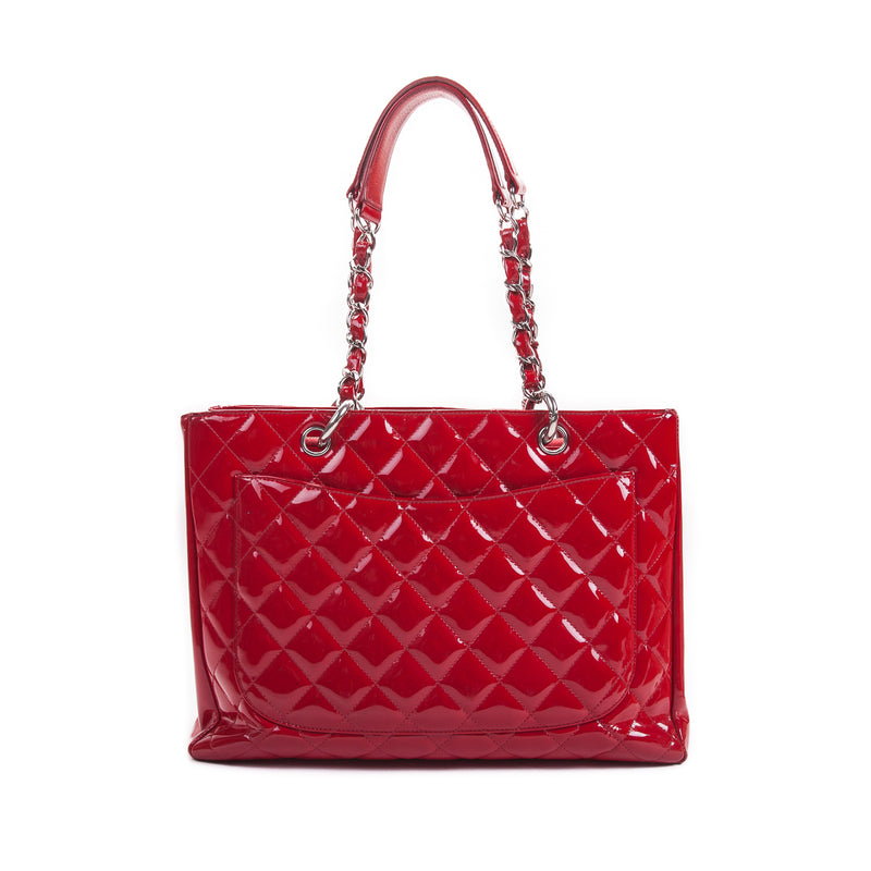 Quilted Red Patent GST