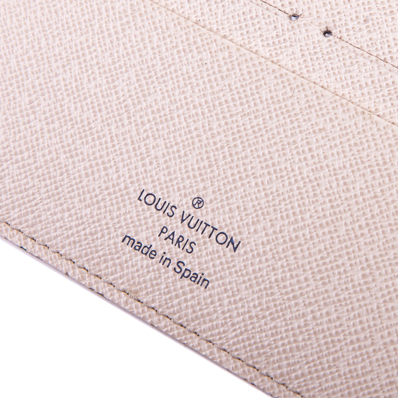 Insolite wallet in Damier Azur with GHW