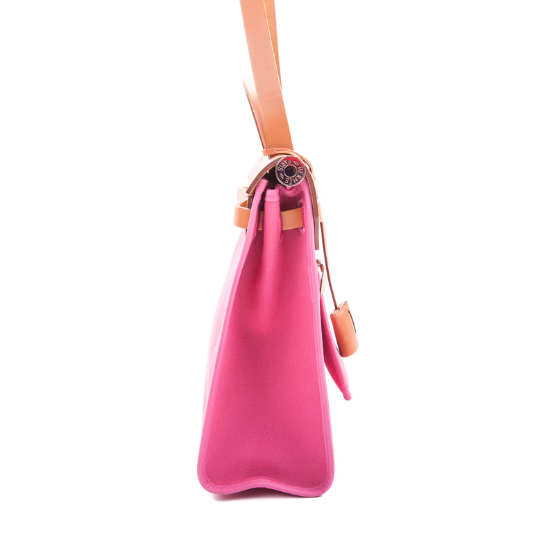 HerBag PM Top Handle in Pink Canvas