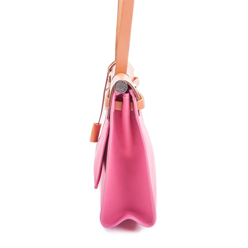HerBag PM Top Handle in Pink Canvas