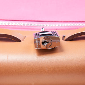 HerBag PM Top Handle in Pink Canvas