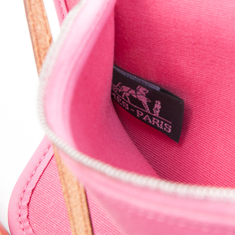 HerBag PM Top Handle in Pink Canvas