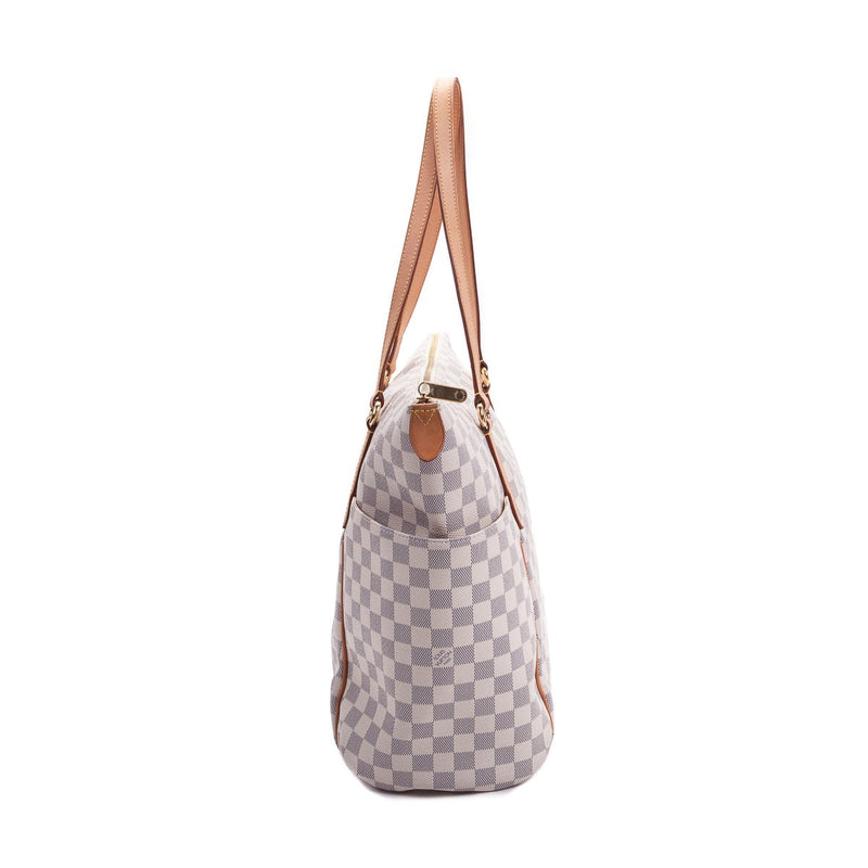 Authentic Louis Vuitton Totally GM Damier Azur Tote bag shoulder bag