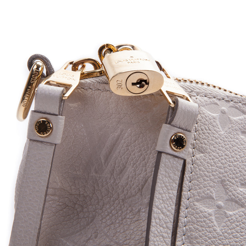 Louis Vuitton Neige Monogram Empreinte Leather Lumineuse PM Bag Louis  Vuitton