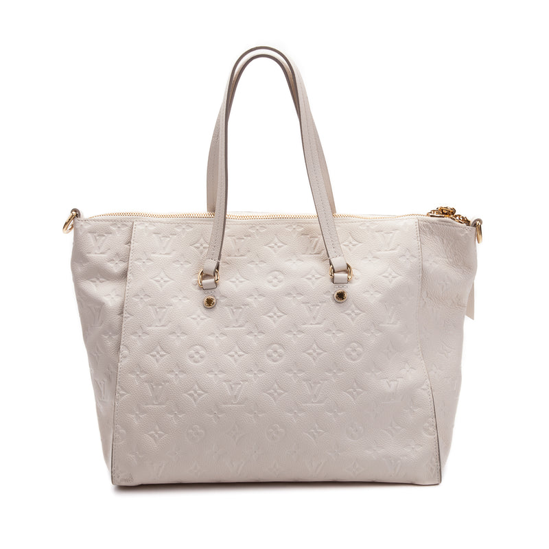 Louis Vuitton Lumineuse White Leather Shoulder Bag (Pre-Owned)