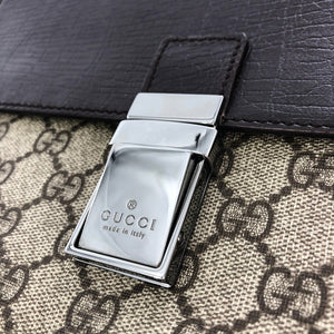 Vintage GG Monogram Clutch with Retractable Strap