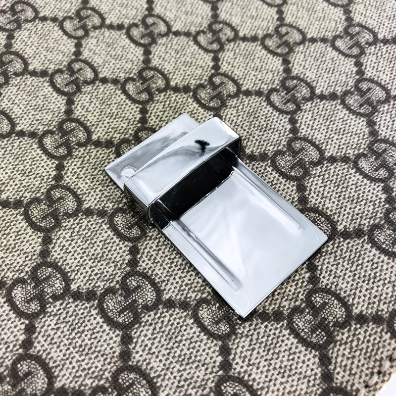 Vintage GG Monogram Clutch with Retractable Strap