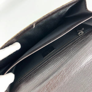 Vintage GG Monogram Clutch with Retractable Strap