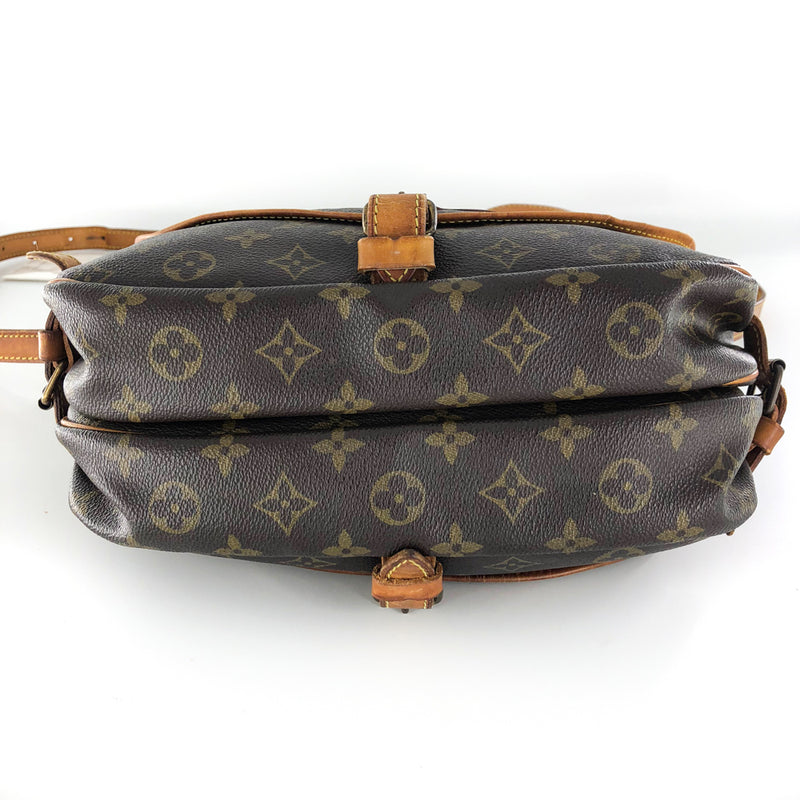 Authentic Vintage Louis Vuitton Saumur 30 Monogram – SergiosCollection