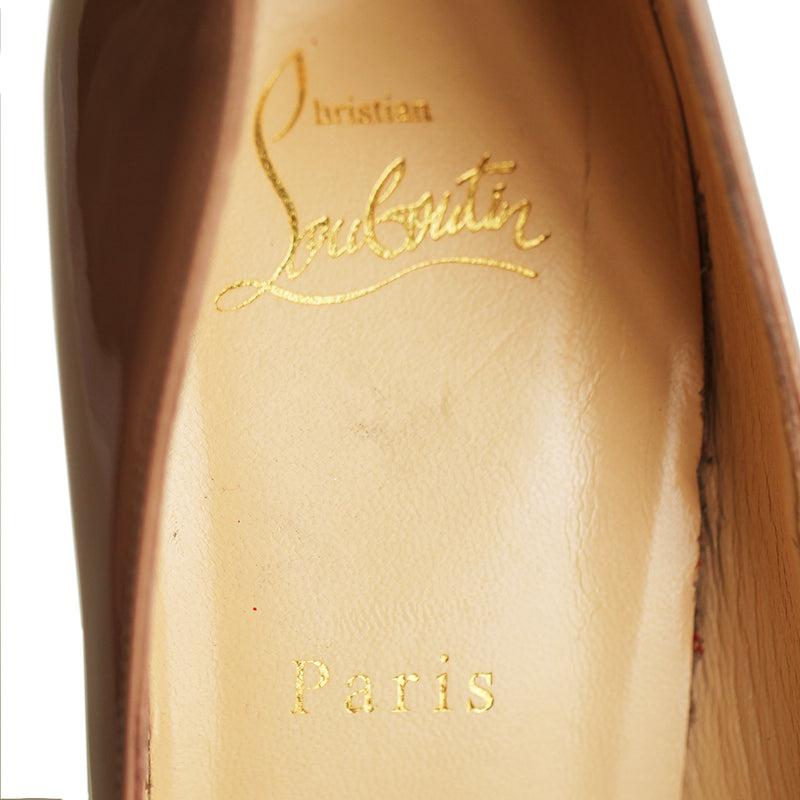 So Kate in Patent Nude 120mm