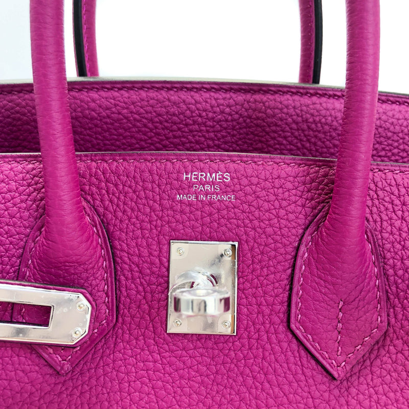 Hermès Birkin 25 in Pink  Birkin 25, Hermes birkin 25, Togo leather