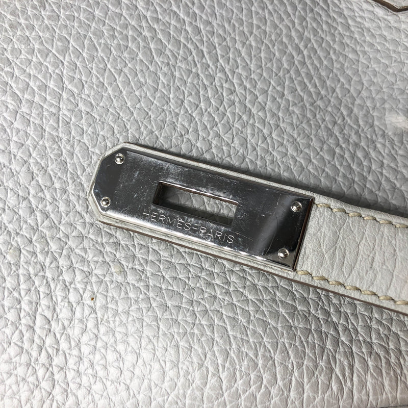 Hermès Birkin 35 Black Clemence Palladium Hardware