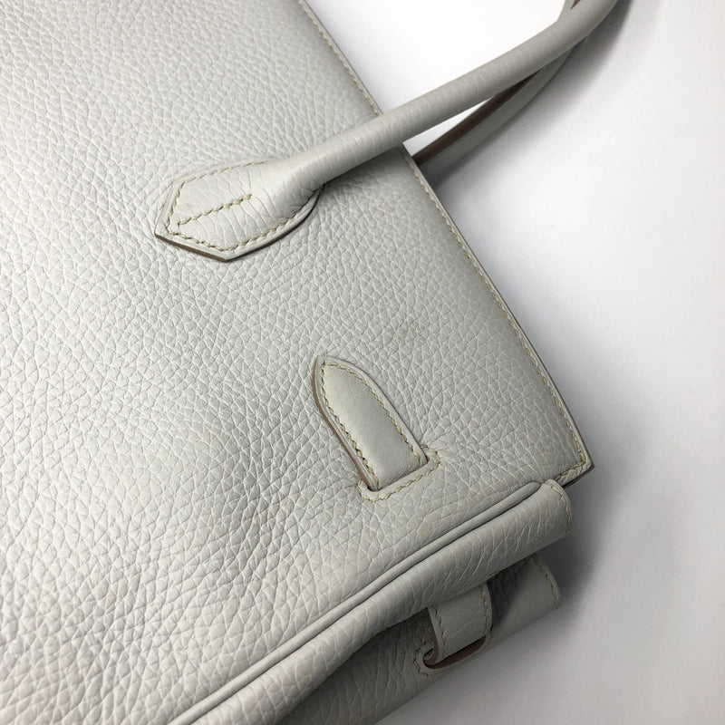 Hermes Birkin Gris Perle Swift with Palladium