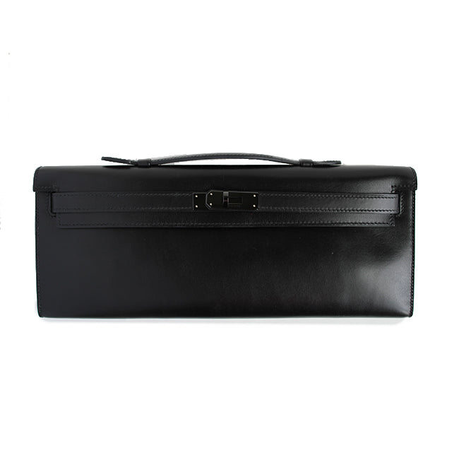 Kelly Cut Clutch in So Black