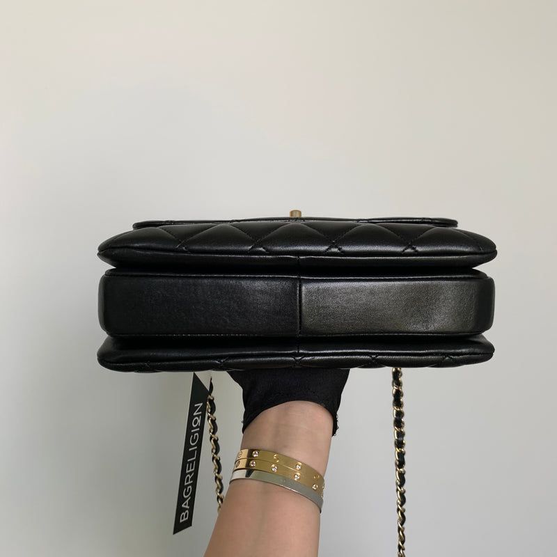 Small Trendy CC in Lambskin Leather with GHW