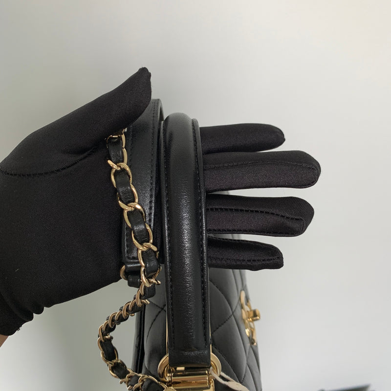 Small Trendy CC in Lambskin Leather with GHW