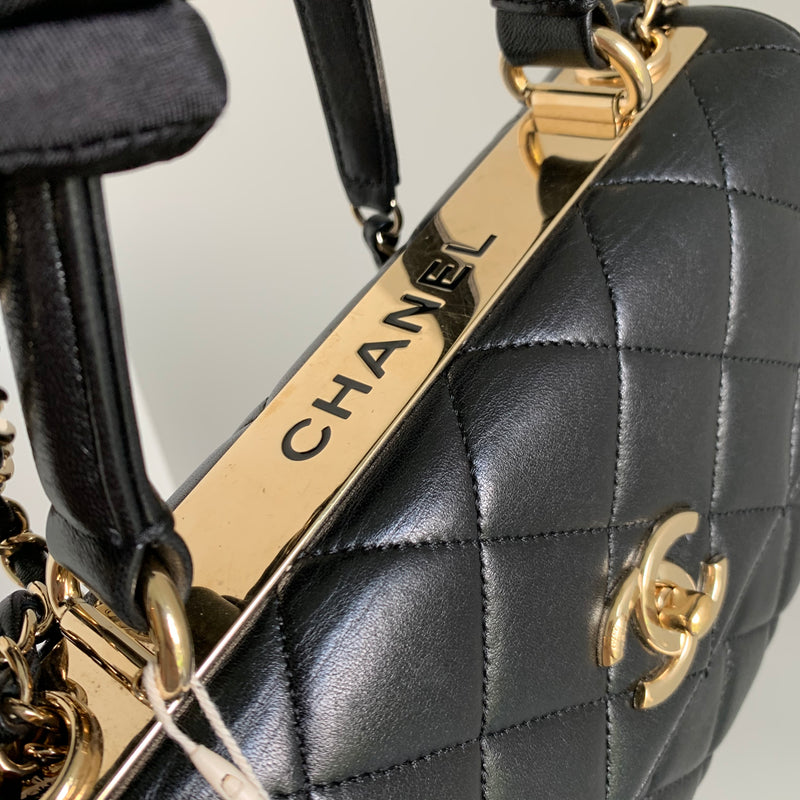 Small Trendy CC in Lambskin Leather with GHW