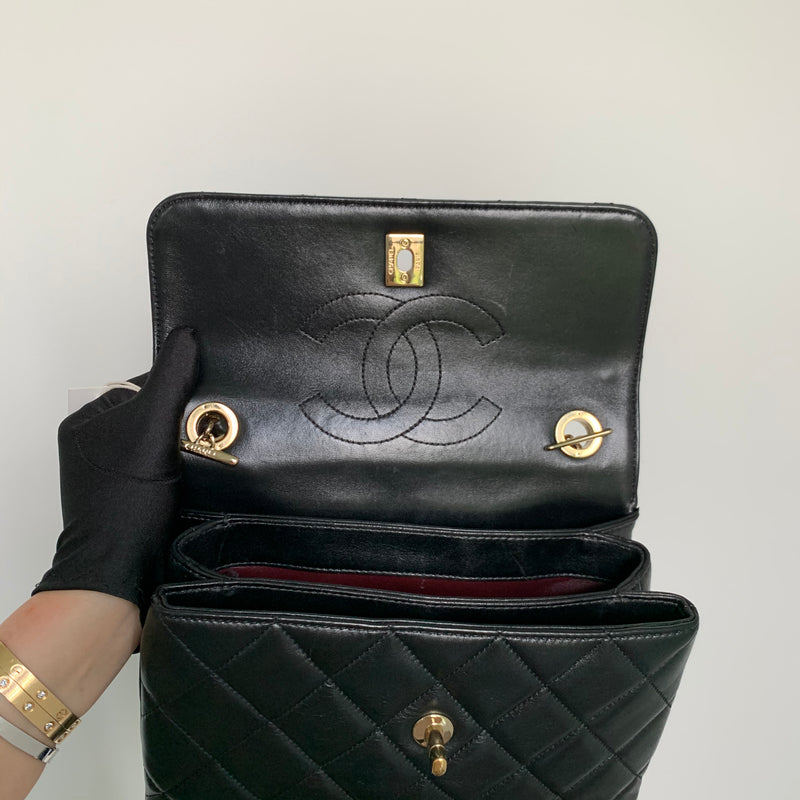 Small Trendy CC in Lambskin Leather with GHW
