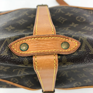Vintage Monogram Saumur 35 Shoulder Bag
