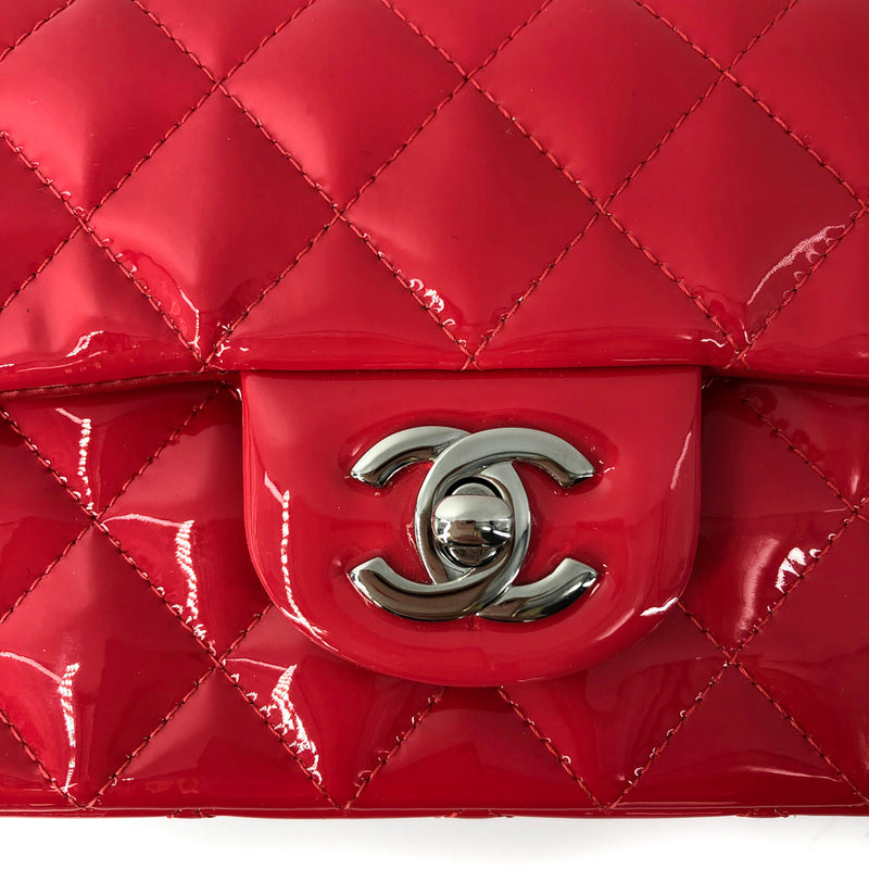 Chanel Pink Chevron Mini Flap - BagButler