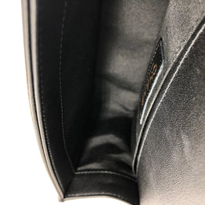 Small Boy Bag Black Lambskin Ruthenium hardware