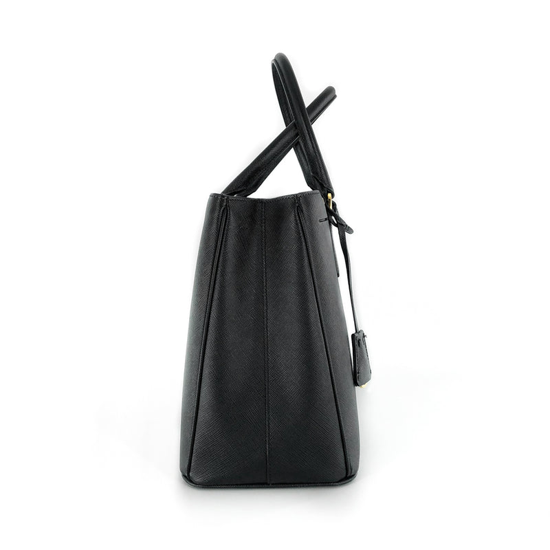 Prada Black Saffiano Leather Open Galleria Tote at 1stDibs  prada tote bags,  prada saffiano leather tote, most iconic prada bags