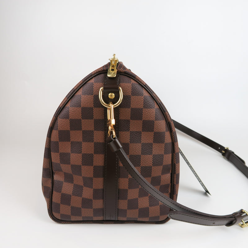 Louis Vuitton Monogram Canvas Speedy 35 Bandouliere Crossbody Bag